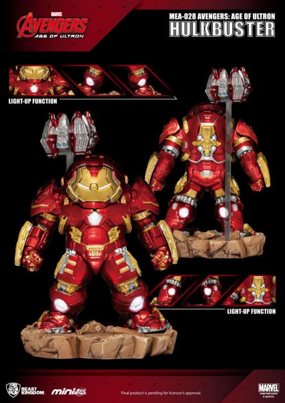 Avengers Age of Ultron: Hulkbuster 13 cm Egg Attack Figure - Beast Kingdom Toys