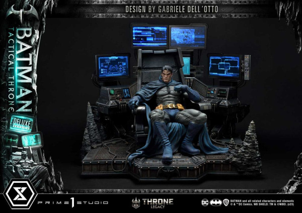 DC Comics Throne Legacy Collection Statue 1/3 Batman Tactical Throne Deluxe Version 57 cm 6