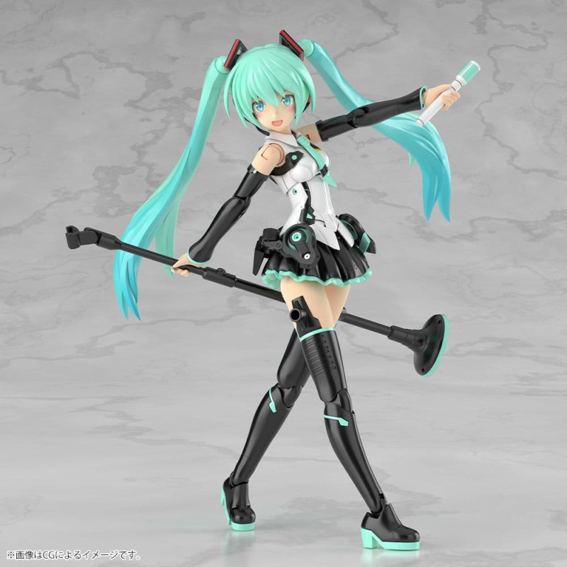 Frame Arms Girl Plastic Model Kit Grande Scale Frame Music Girl Hatsune Miku 25 cm 7