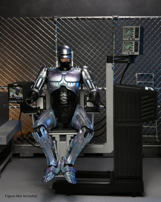 RoboCop Action Figure Ultimate Battle Damaged RoboCop with Chair 18 cm 9