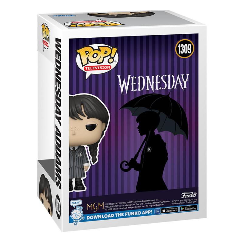 Wednesday POP! TV Vinyl Figure Wednesday 9 cm 2