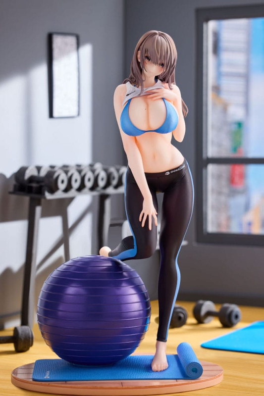Original Character Statue 1/6 Exercise Girl Aoi 28 cm 12