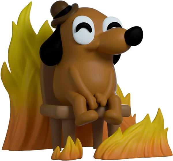 Meme: This is Fine 4 inch Figure