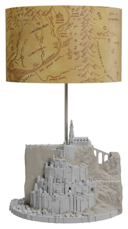 The Lord of the Rings Table Lamp with Shade Minas Tirith 34 cm