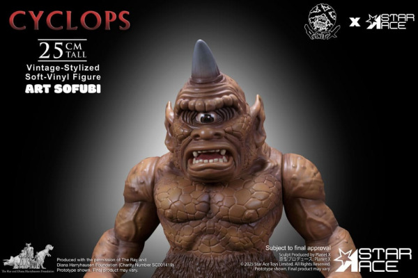 Ray Harryhausen Soft Vinyl Statue Cyclops (Vintage-Style) 25 cm 3