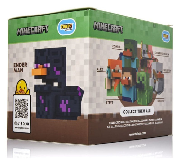 Minecraft Tubbz PVC Figure Enderman Boxed Edition 10 cm 2