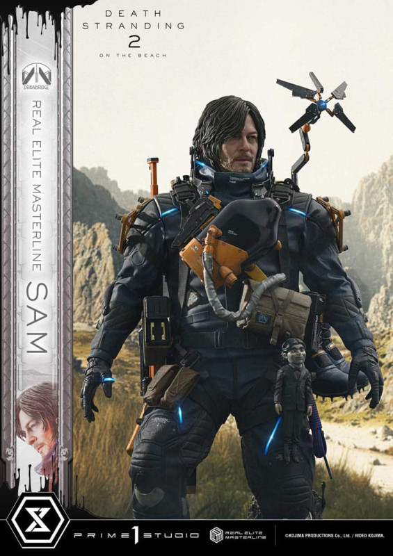 Death Stranding 2: On the Beach Real Elite Masterline Series Statue 1/3 Sam 83 cm 9