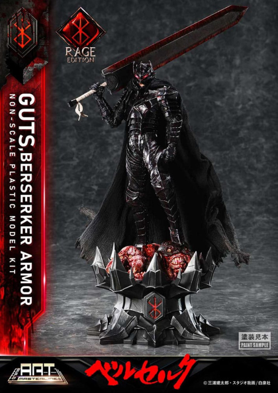 Berserk Plastic Build Art Masterline Model Kit Guts Berserker Armor Rage 30 cm 10