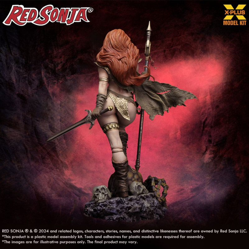 Red Sonja Plastic Model Kit 1/8 Red Sonja 27 cm 6