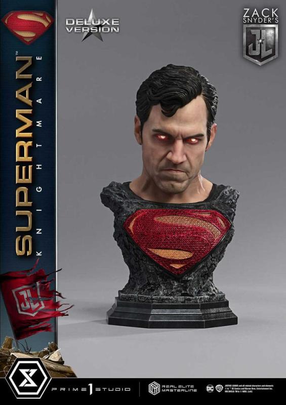 Zack Snyder's Justice League Real Elite Masterline Series Statue 1/3 Superman Knightmare Color Editi 11