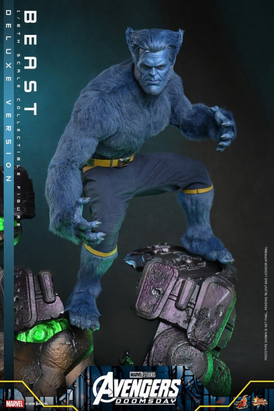 Marvel X-Men Movie Masterpiece Action Figure 1/6 Beast (Deluxe Version) 33 cm 8