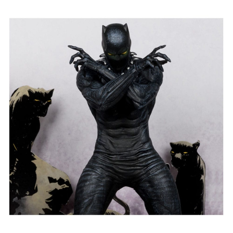 Marvel Collection PVC Statue 1/10 Black Panther (Marvel Knights #4)17 cm 2
