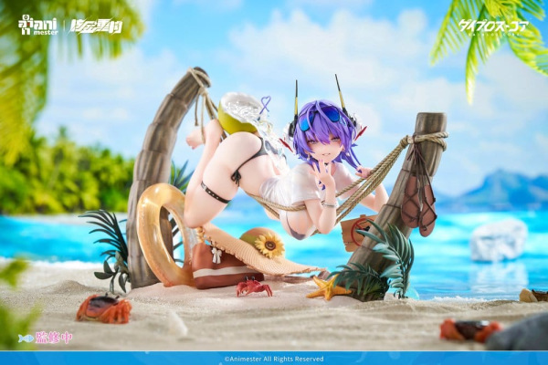 Original Character PVC Figure 1/6 Bright Summer Barbera·Red illustration by DaiblosCore 14 cm 9