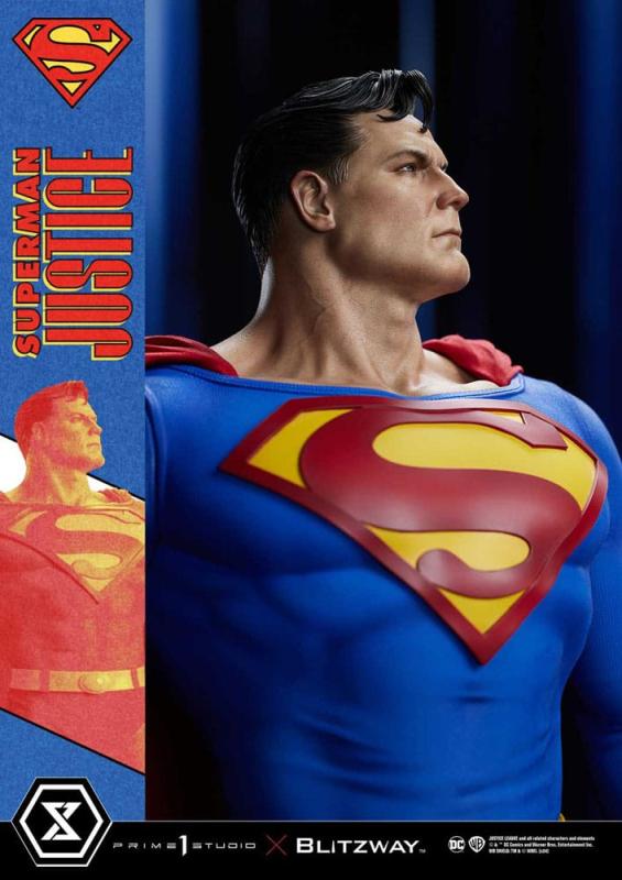 DC Comics Premium Masterline Series Statue 1/4 Superman Justice Comics 57 cm 12