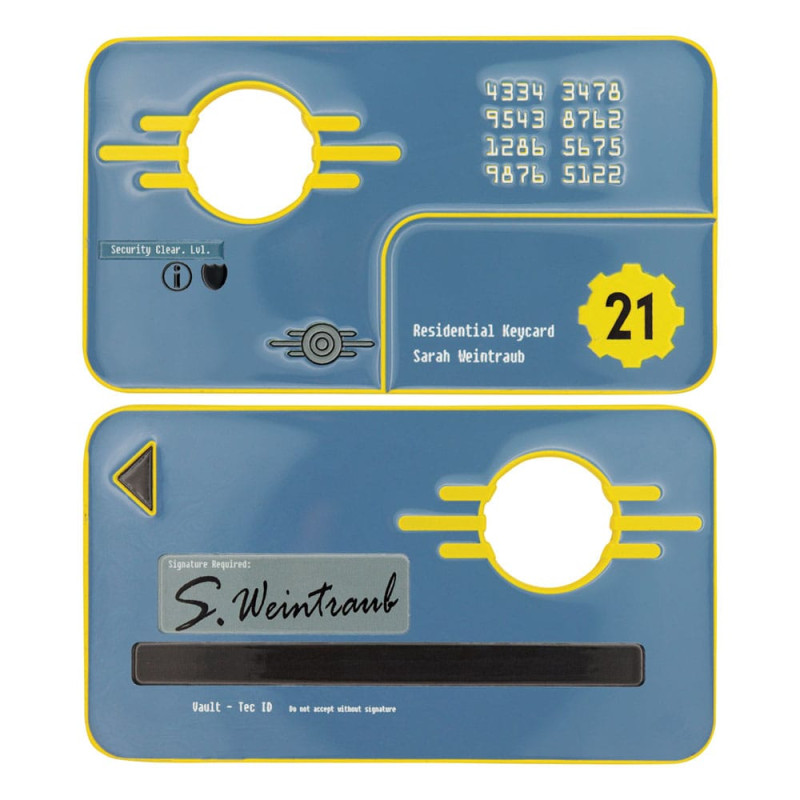 Fallout: New Vegas Replica Vault 21 Security Keycard Limited Edition 5
