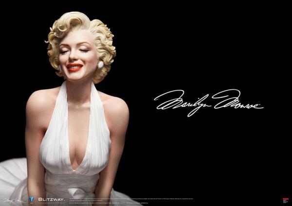 Marilyn Monroe - Superb Scale Hybrid Statue 1/4 - Blitzway