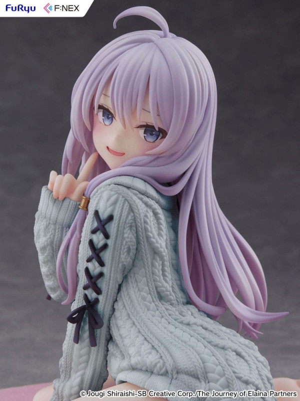 Wandering Witch: The Journey of Elaina 1/7 PVC Statue Elaina knit ver. 30 cm 3