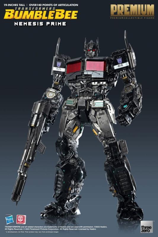 Transformers Bumblebee: Nemesis Prime 48 cm Premium Action Figure - ThreeZero