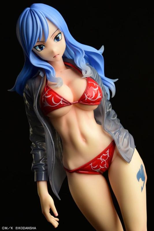 Fairy Tail Statue 1/6 Jubia Lokser Gravure_Stylesee-through wet shirt Red Bikini!! 25 cm