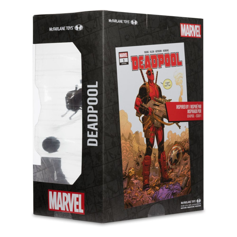 Marvel Collection PVC Statue 1/6 Deadpool (Deadpool #1)(Grey Suit Chase) 27 cm 9