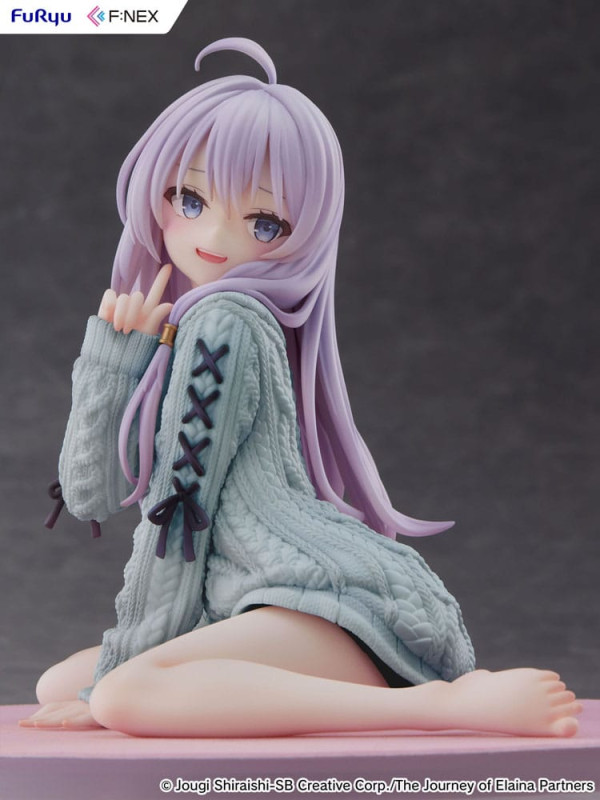 Wandering Witch: The Journey of Elaina 1/7 PVC Statue Elaina knit ver. 30 cm 10