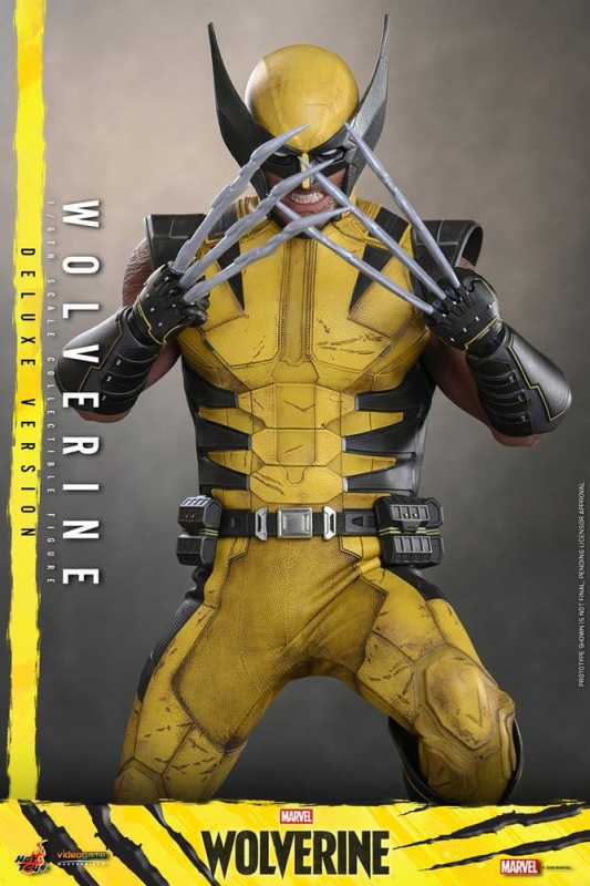 Marvel Video Game Masterpiece Action Figure 1/6 Wolverine (Deluxe Version) 29 cm 12