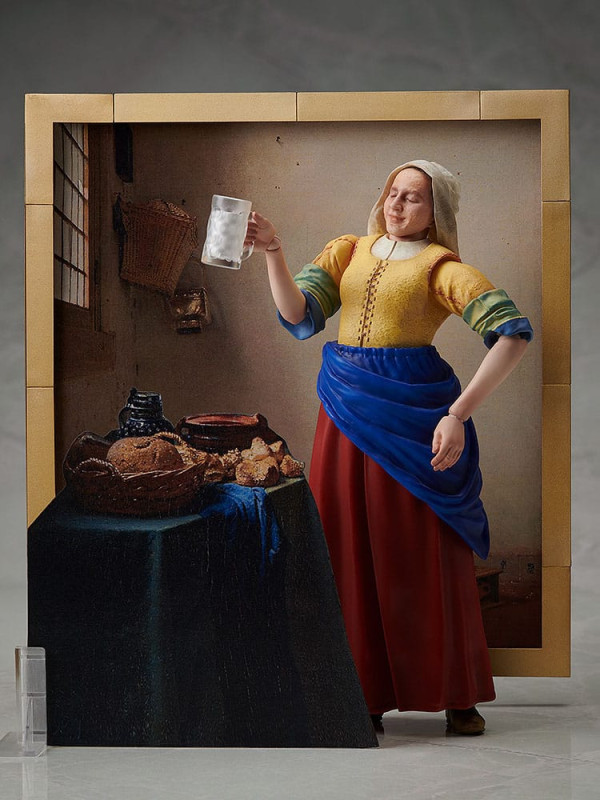 The Table Museum Figma Action Figure The Milkmaid by Vermeer 14 cm 4
