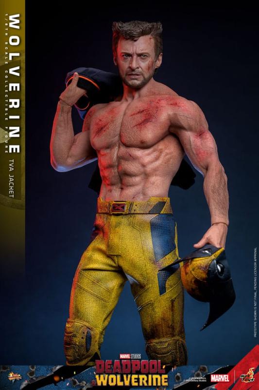 Deadpool & Wolverine Movie Masterpiece Action Figure 1/6 Wolverine (TVA Jacket Version) 31 cm