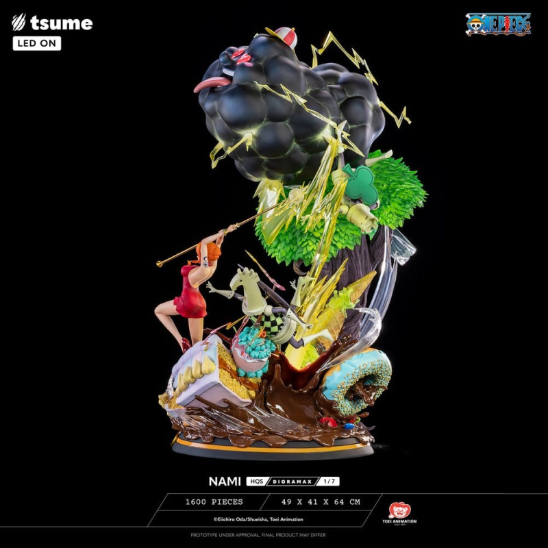 One Piece HQS Dioramax Figure 1/6 Nami 64 cm 6