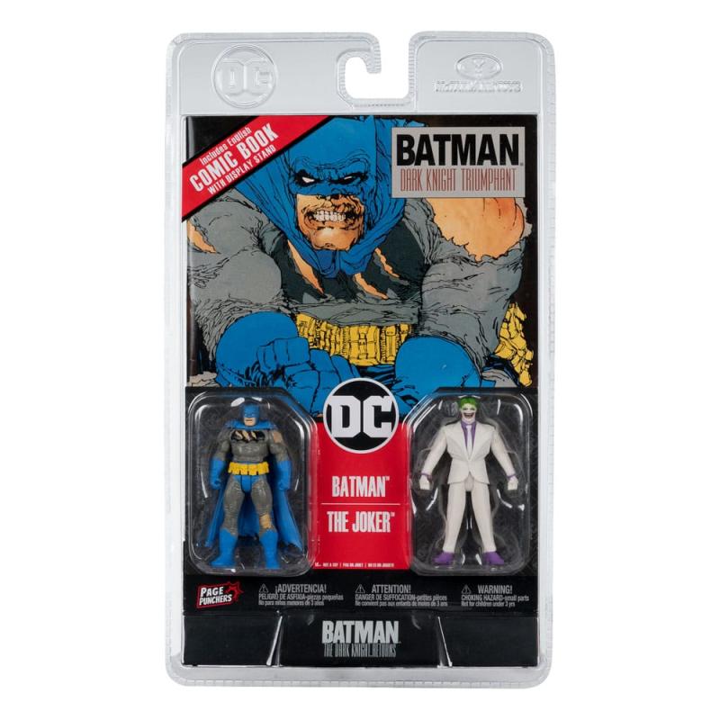 DC Direct Page Punchers Action Figure 2-Pack Batman & The Joker (Batman: The Dark Knight Returns) 8