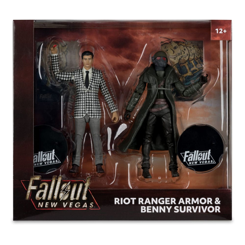 Fallout: New Vegas Statue 2-Pack Riot Ranger Armor & Benny Survivor 18 cm 7
