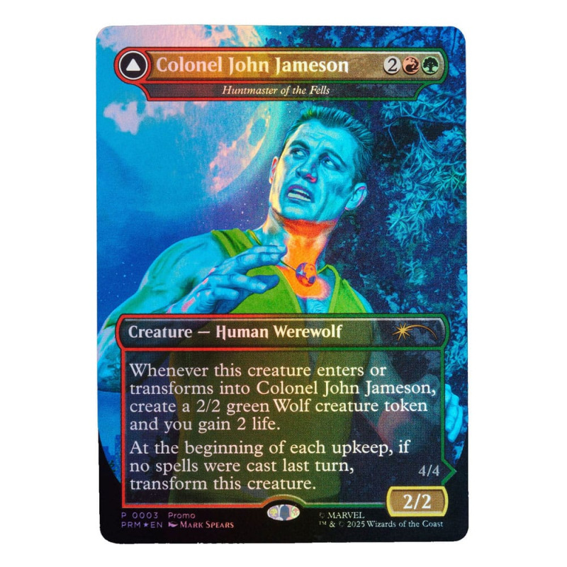 Marvel Legends Magic: The Gathering Action Figure Man-Wolf (plus Exclusive Foil Card) 15 cm 8