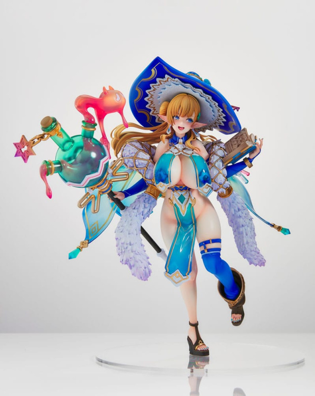 Original Character Elf Village Series PVC Statue 1/6 15th Villager Milklinde Antenna Shop Limited Ve 11