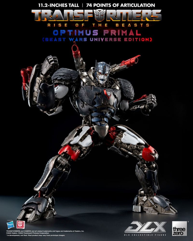 Transformers: Rise of the Beasts DLX Action Figure Optimus Primal (Beast Wars Universe Edition) 29 c 4