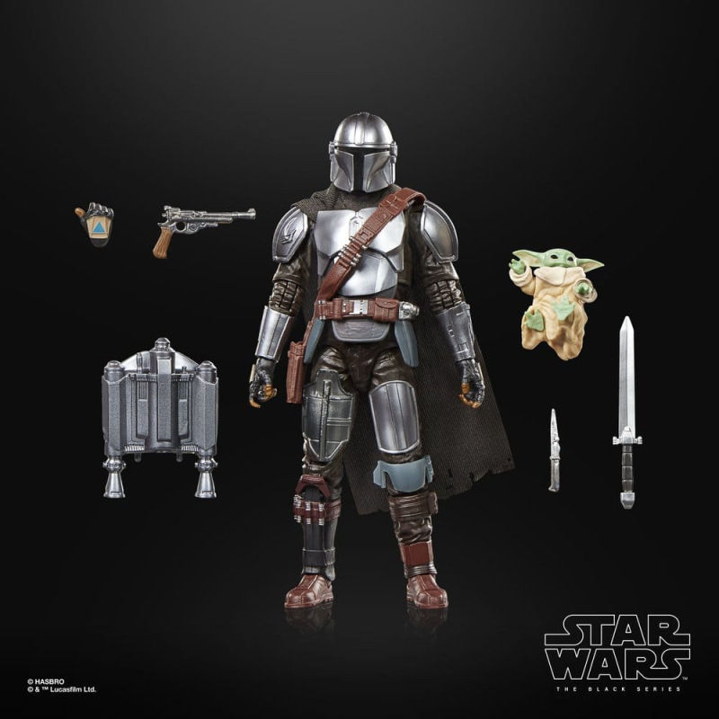 Star Wars: The Mandalorian & Grogu Black Series Action Figure The Mandalorian & Grogu 15 cm 6