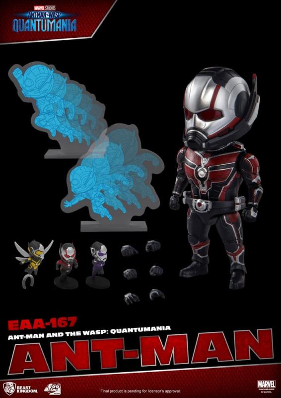 Ant-Man and the Wasp Quantumania: Ant-Man 12 cm Egg Attack Figure - Beast Kingdom Toys