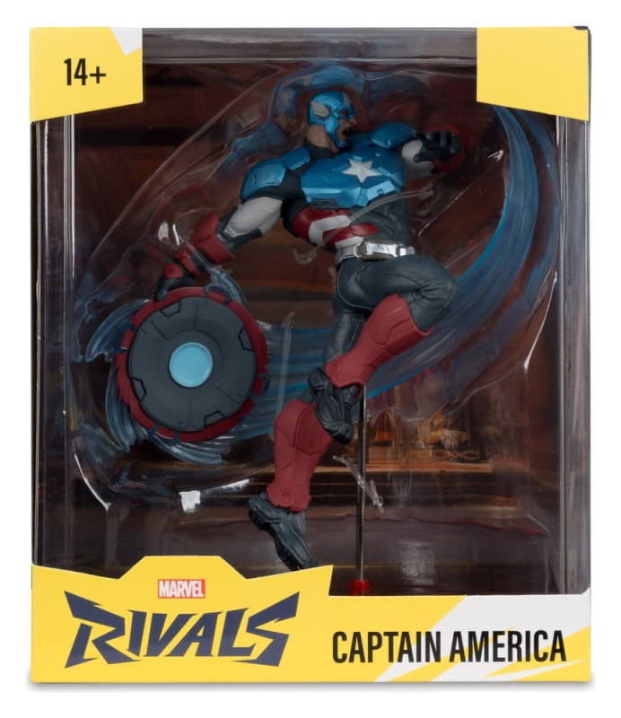 Marvel Rivals Collection 1/10 Action Figure Captain America 20 cm 6