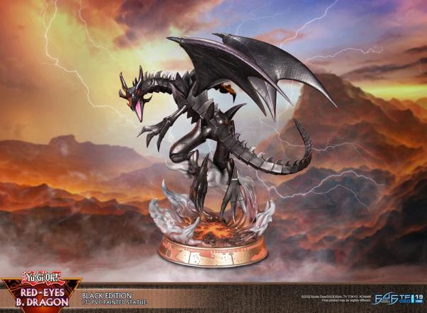 Yu-Gi-Oh! PVC Statue Red-Eyes B. Dragon Black Colour 33 cm 12