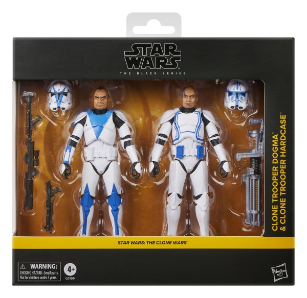 Star Wars: The Clone Wars Black Series Action Figure 2-Pack Clone Troopers Dogma & Hardcase 15 cm 3