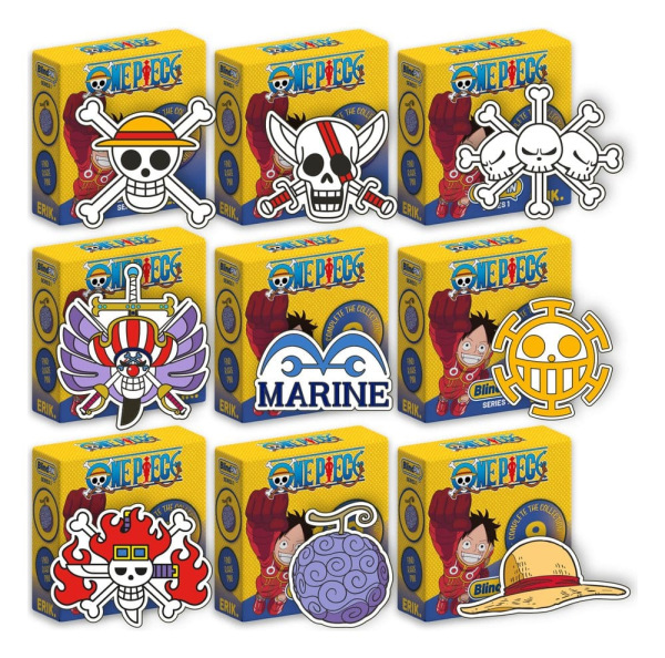 One Piece Pin Badges Series 1 Display (24) 1