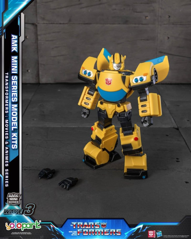 Transformers Generation One AMK Mini Series Plastic Model Kit Wave 3 Bumblebee IDW 11 cm 3
