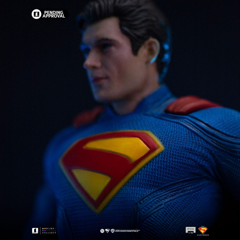 Superman Legacy Art Scale Statue 1/10 Superman & Krypto 32 cm 7