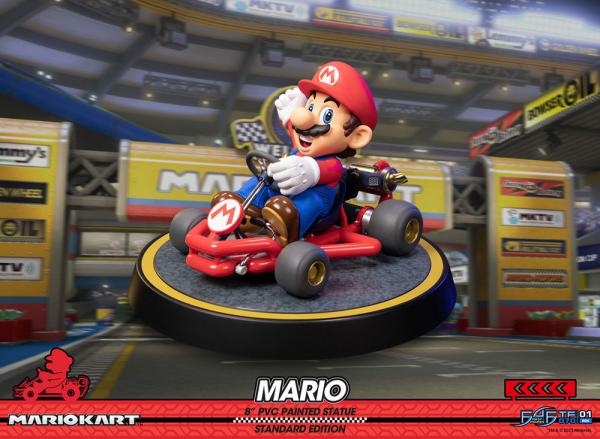 Mario Kart PVC Statue Mario Standard Edition 19 cm 9