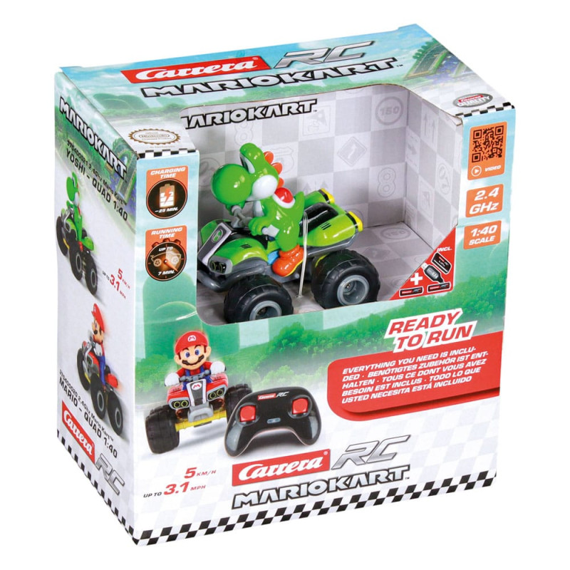 Super Mario Kart RC remote-controlled Quad 1/40 2.4GHz Yoshi 12