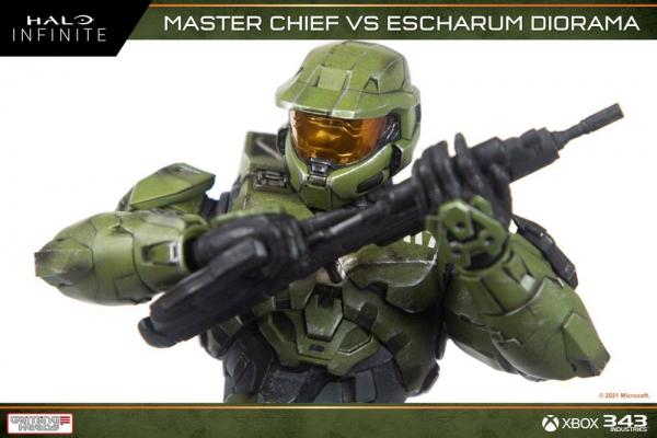 Halo Infinite: Master Chief vs. Escharum 1/8 Diorama - Gaming Heads