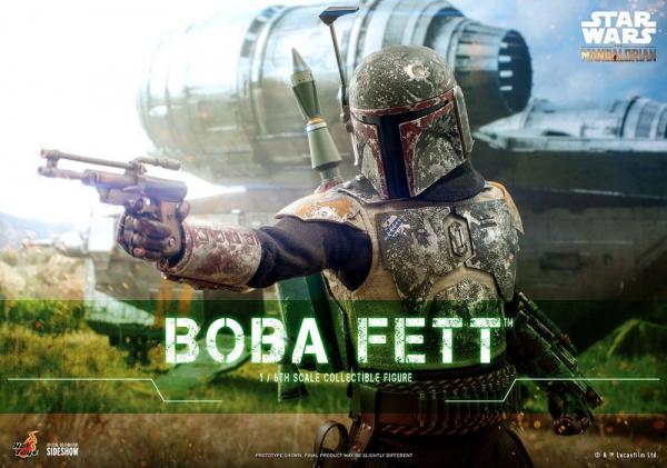 Star Wars The Mandalorian: Boba Fett 1/6 Action Figure - Hot Toys