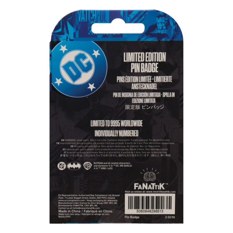 DC Comics Pin Badge Batman Gotham City Guardian Limited Edition 1