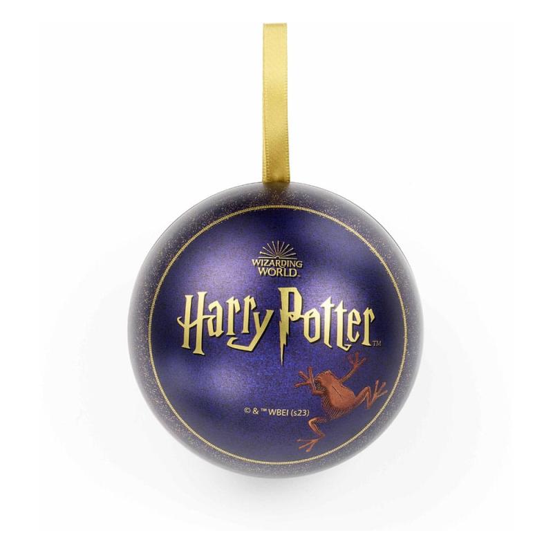 Harry Potter tree ornment with Pin Badge Deck Chocolate Frog