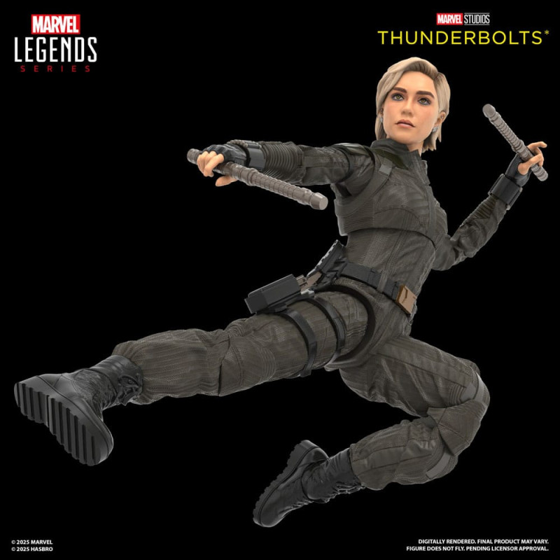 Thunderbolts Marvel Legends Action Figure 2-Pack Yelena Belova & Red Guardian 15 cm 2