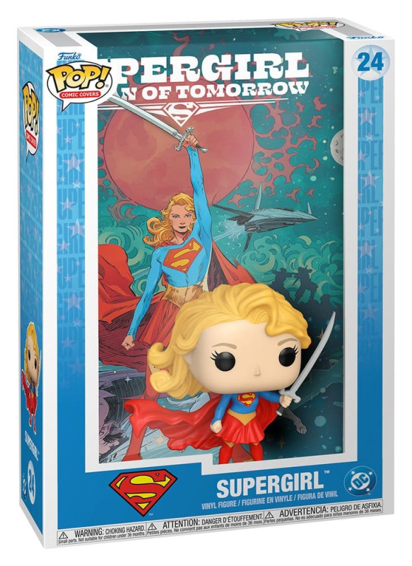 DC Comics POP! Comic Cover Vinyl Figure Supergirl 9 cm 1